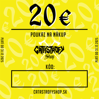 Darčekový poukaz 20 €