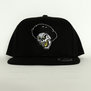 Šiltovka LEBKA SNAPBACK čierna